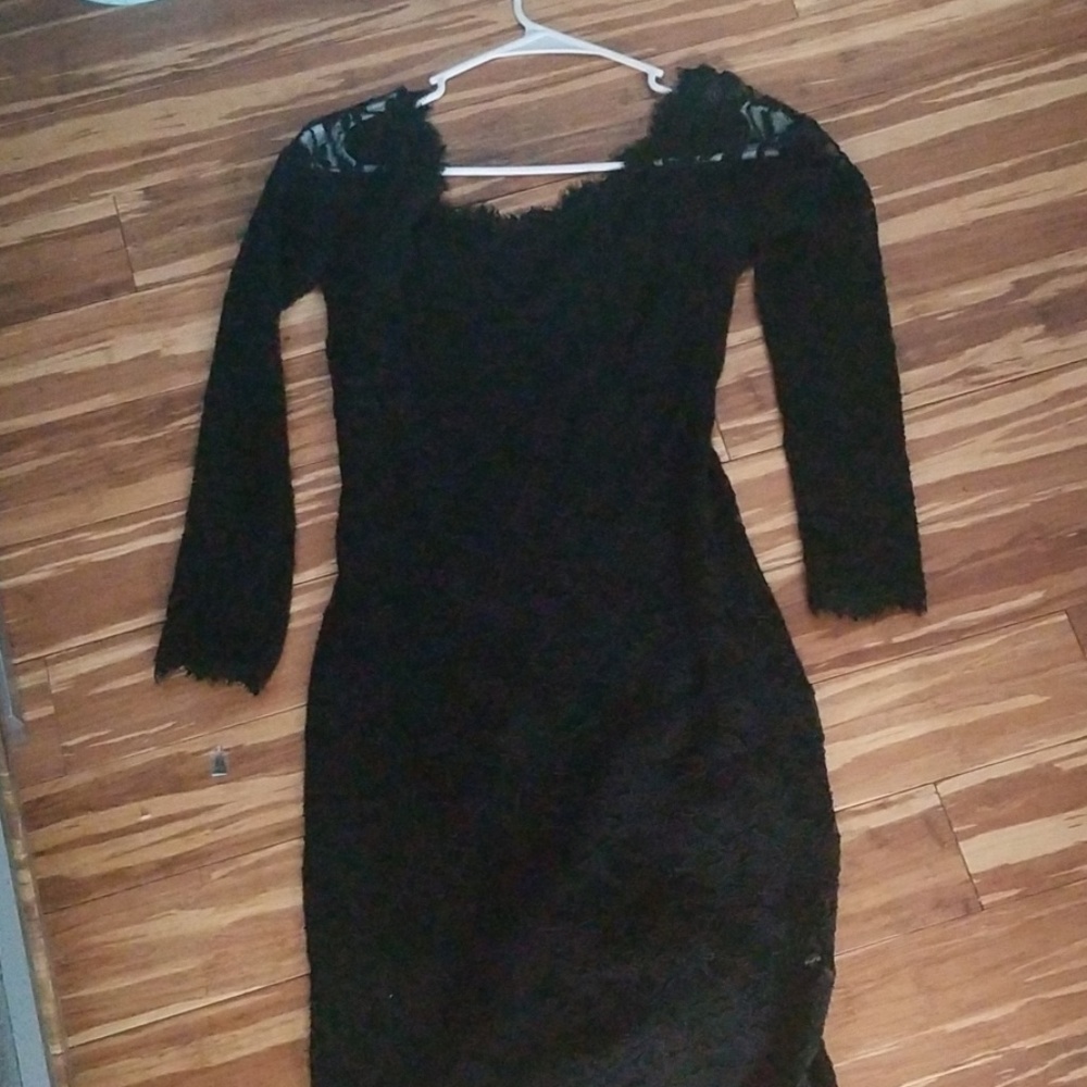 Lacey Black Dress